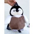 thumbnail image 6 of LoveMyBag Penguin Backpack Soft Plush Cute  Animal Bag 12" T x 9" W, Straps 33" Adjustable All Ages, 6 of 7