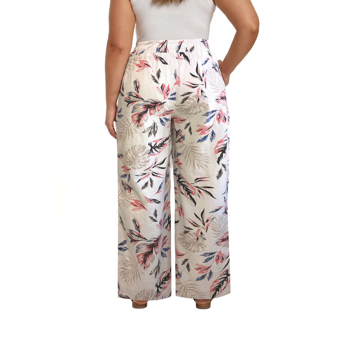 Briggs Ladies' Linen Blend Pant – Tan, Small - Walmart.com