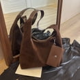 thumbnail image 2 of Crescent Bag Hobo Bolso Bandolera Mujer Ante Con Bolsillo Interior, 2 of 9