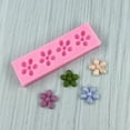 thumbnail image 4 of Silicone 4 Grid Flower Shape Washable Replacement Mould Silicone Cake Mold Romantic DIY Washable Replacement Home Kitchen Fondant Chocolate Baking Mould, 4 of 8
