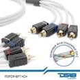 thumbnail image 4 of Cable estéreo de interconexión de audio RCA DS18 MOFCR-6FT.4CH 1,8 m, 4 of 8