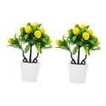 thumbnail image 4 of unbranded 2Ud Árboles Artificiales Amarillos Para Interior Estilo Y Pastoral, 4 of 6