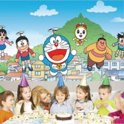 Doraemon Taspestry Wall Decor Birthday Banner Backdrop Background Party Supplies Taspestry Poster
