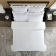 thumbnail image 3 of Historic Charleston Bedspread 100% Cotton White Queen 102 In x 120 In Embossed Floral All Season, 3 of 8