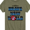 thumbnail image 3 of Marvel Captain America: Brave New World - Logo - Toddler And Youth Short Sleeve Graphic T-Shirt, 3 of 5