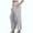 Gray, variant on Plus Size Cargo Pants Women Low Waisted Parachute Pants Women's Solid Color Fashionable And Comfortable High Waisted Workwear Pants With 8 Pockets For Casual Wear Ndbuld Brown L