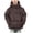 A Coffee, variant on Kids Winter Clothes Kids Fall Winter Solid Hooded Thick Quilted Bread Jacket, Boys Girls Warm Casual Daily Outer Coat,Black