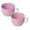 Pink 2PCS-9.5x6cm, variant on VMWMSSR 2Pcs Wheat Straw Coffee Cups, Reusable Unbreakable Mugs With Handles Lightweight Color Drinking Cups For Tea, Milk, Dishwasher And Microwave Safe Blue-9.5x6cm