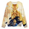 thumbnail image 4 of The Legend Of Zelda Poster Unisex Pullover Hoodie Fashion Round Neck Sweatshirts Sweater For Mens Womens, 4 of 6