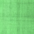 thumbnail image 1 of Ahgly Company Indoor Square Abstract Emerald Green Modern Area Rugs, 7' Square, 1 of 4