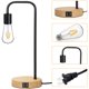 thumbnail image 4 of Luz De Mesa Multifuncional Luz Nocturna Iluminación Suave Lámpara De Lectura Junto A La Cama Con 2 Puertos Usb Interruptor Táctil De Brillo De 3 Niveles Compatible Con Bombilla E26 Para Dormitorio sonducket HA026558-01, 4 of 6