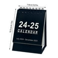 Weerihhol Mini Desk Calendar 2024 2025 For Planning Daily Scheduler