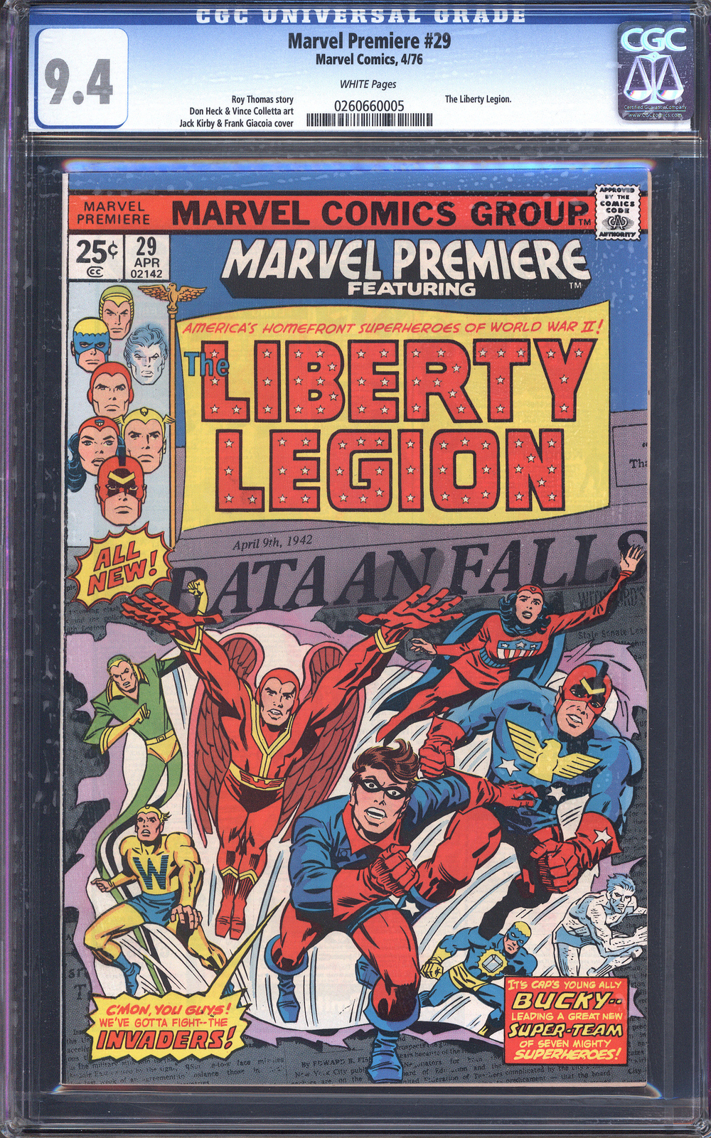 Cover of Marvel Premiere #29