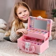 thumbnail image 2 of Juego De Maquillaje Para Niños, Juguetes Para Juego De Imitación, Sombra De Ojos, Lápiz Labial, Esmalte De Uñas, Juego De Maquillaje, Juguetes Educativos, Regalo De Cumpleaños ANGGREK No, 2 of 7