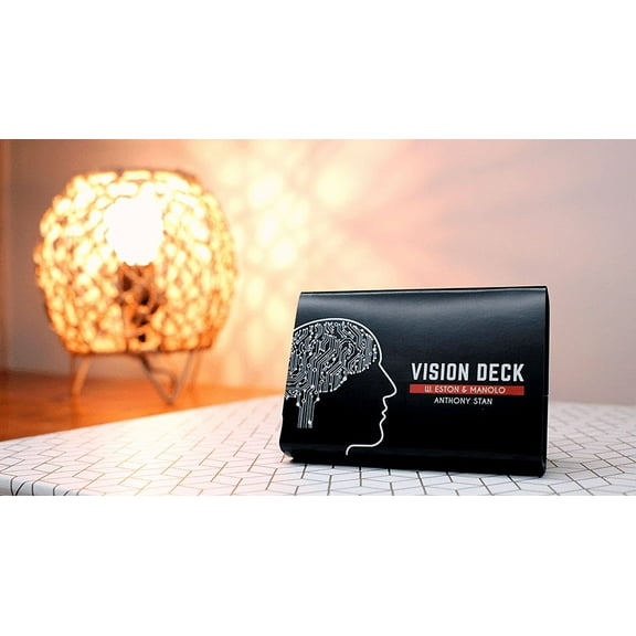 Vision Deck  Bicycle Blue Playing Cards by W.Eston, Manolo & Anthony Stan