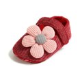 thumbnail image 3 of Adarl Newborn Baby Soft Sole Flowers Crib Shoes Anti-slip Prewalker 0-18 Months, 3 of 7