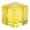Yellow, variant on Squeeze Cube Squeeze, Cube Squeeze Toys, Clear, Silicone Sensory Squeeze, Sensory Squeeze Toys, 1 Pc-2