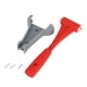 thumbnail image 1 of Martillo de seguridad para automóvil universal Unique Bargains, rompedor de vidrio, herramienta de escape urgente, gris y rojo, 1 of 6