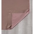 thumbnail image 6 of Chezmoi Collection Royal 4-Piece Jacquard Floral Window Curtain Set, Woodrose/Gray, 6 of 7
