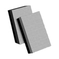 thumbnail image 3 of 2 colchonetas de protección para levantamiento de pesas, antideslizantes, insonorizadas y versátiles. Ideales para levantamiento de pesas. Negro Gris 50x30x4cm, 3 of 7