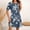 Multicolor 9, variant on BLTIBY 2025 Womens Dresses Short Sleeve Spring Summer Mini Dress Round Neck Printed Casual Fashion Dresses Knee Length Multicolor 7 L