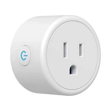 Vntub Smart Plug Mini Wifi Outlet With Remote Control & Timer Function Work With Alexa & Google Assitant 10A Smart Socket No Hub Required 2.4G Wi-Fi On-Ly 221216 Clearance