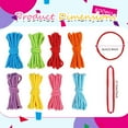 thumbnail image 2 of Austok 800 Pcs Refill Loops Potholder Multi Colored Weaving Machine Loops Weaving Craft Bands for DIY Crafts Supplies Kids Adults, 2 of 9