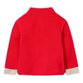 thumbnail image 2 of LittleSpring Kids Dress Coats for Little Girls Tang Jacket Chinese New Year Traditional Outerwear Clothing Red 5T, 2 of 6