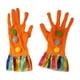 thumbnail image 2 of Guantes de payaso para Halloween, regalo divertido y adorable para fiestas navideñas, ideales para juegos de rol. Naranja, 2 of 9