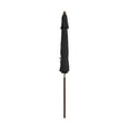 thumbnail image 4 of California Umbrella  9ft Marenti Wooden Sunbrella Patio Umbrella with Sunbrella Fabric, Base Not Included Black, 4 of 5