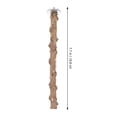 thumbnail image 3 of Shisuyan Bird Cage Perch Wooden Parrot Perch Toy Bird Standing Stick Parrot Cage Accessory, 3 of 9