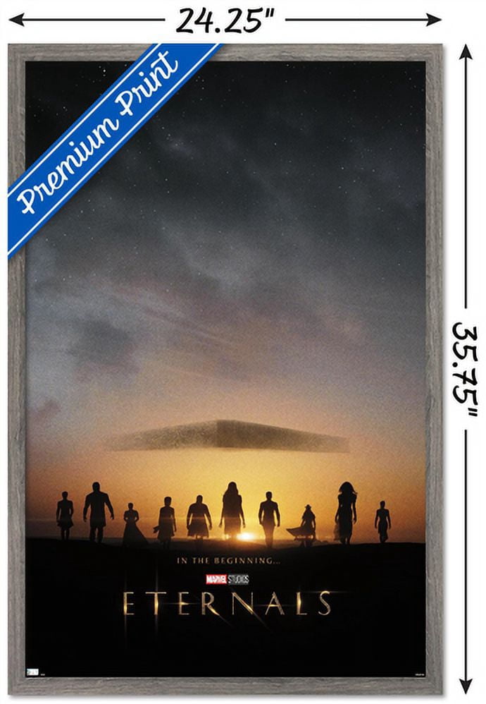 Marvel Eternals - Key Art Wall Poster, 22.375" x 34", Framed
