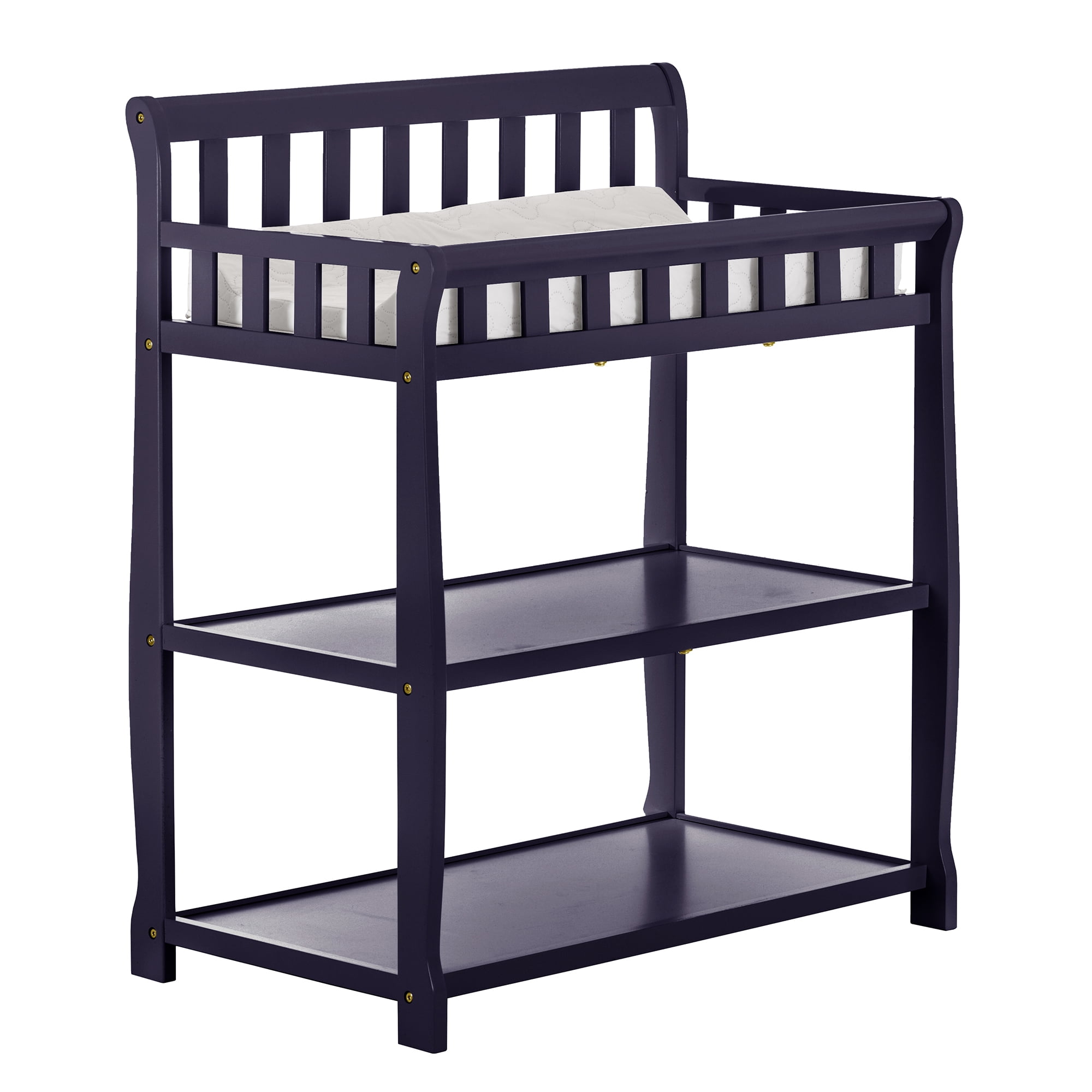 navy changing table