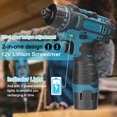 thumbnail image 4 of Amdohai 12 V Lithium Screwdriver Torque Adjustable 2 Speed Control Modes Multifunctional Repairing Tool Kit Brush, 4 of 8