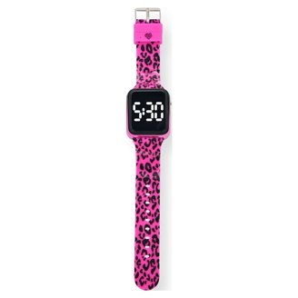 Justice Unisex Tween Smart Watch with Silicone Strap in Pink  display picture 2
