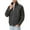 Dark Gray, variant on Mens Leather Jacket Work Men Black Jackets Casual Stylish Blazer Lightweight Thermal Crop Coats Business Light Jackets