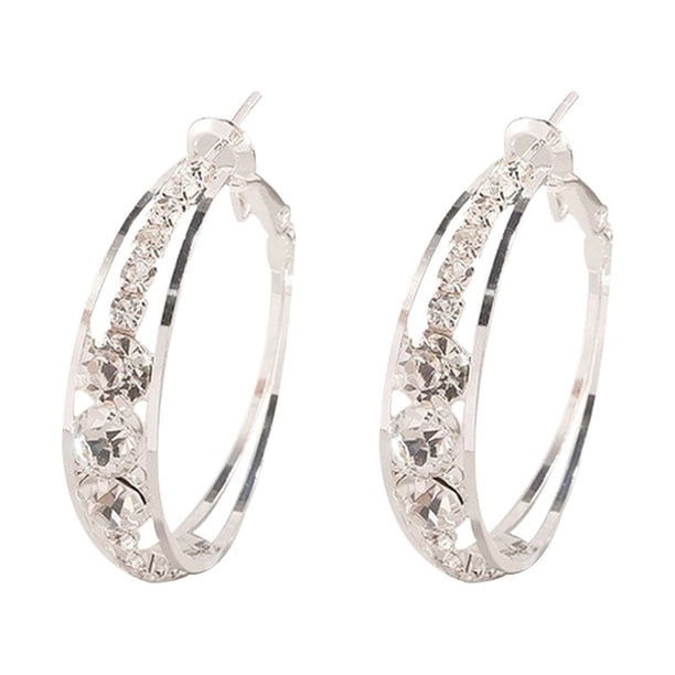onlyliua para Interior/Exterior Colgantes de Circonita En Mujeres y Niñas, Delicias de Pendientes En Arocon Piercing de Circonita, Joyería En Moda, Regalos de San Valentín En Mujeres