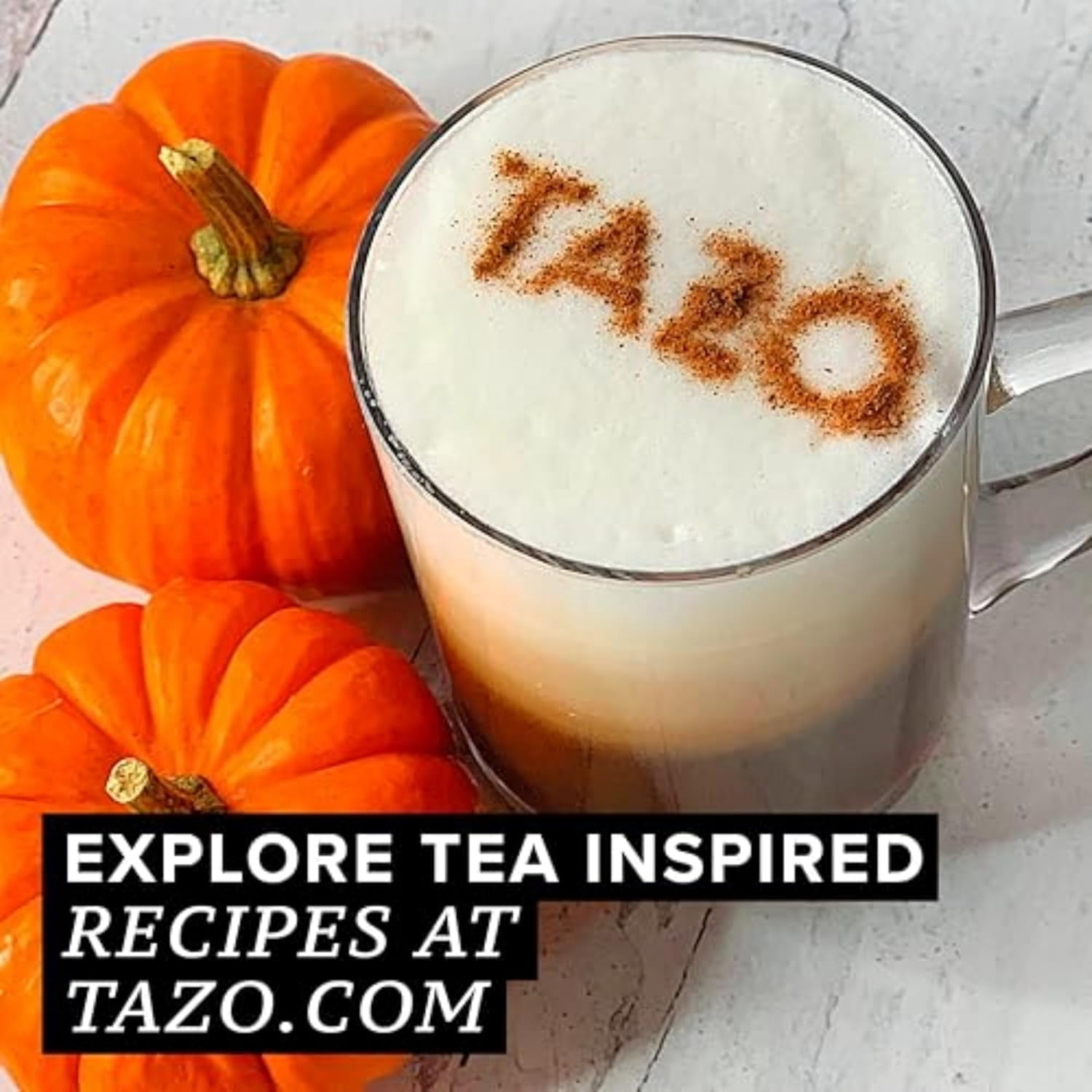 TAZO Pumpkin Spice Chai Black Tea Bags, Moderate Caffeinated Tea, 120 Total Tea Bags (20ct - Pack of 6)