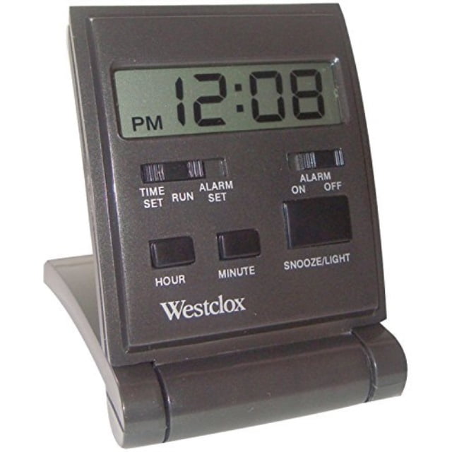 Westclox 47508 Digital Folding Travel Alarm Clock With Backlight Com - Westclox Travel Alarm Clock Manual Westclox 47508 Digital Folding Travel Alarm Clock With Backlight Com - Westclox Travel Alarm Clock Manual