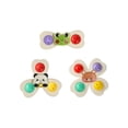 thumbnail image 2 of Suction Cup Spinning Toy Set Rotating Educational Toy Smooths Spinners Bath And Table Funs Safe ABS Material Pressing Style, 2 of 6