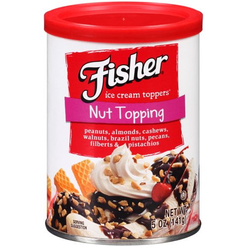 Roasted Nuts Nibbled Crushed Fresh Ice Cream Topping Decoration Sweet