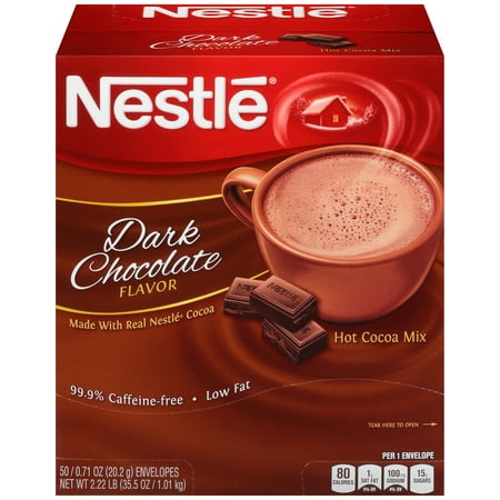 Nestlé Dark Hot Chocolate 50 single serve packets