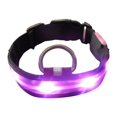 thumbnail image 2 of Collier Lumineux Ajustable pour Animal de Compagnie Randonnée Marche Nocturne Animal Animal Éclairé Ras-de-Cou Éclairé Portable Lavable Colliers Fournitures pour Animaux Cadeau Rose G, 2 of 9