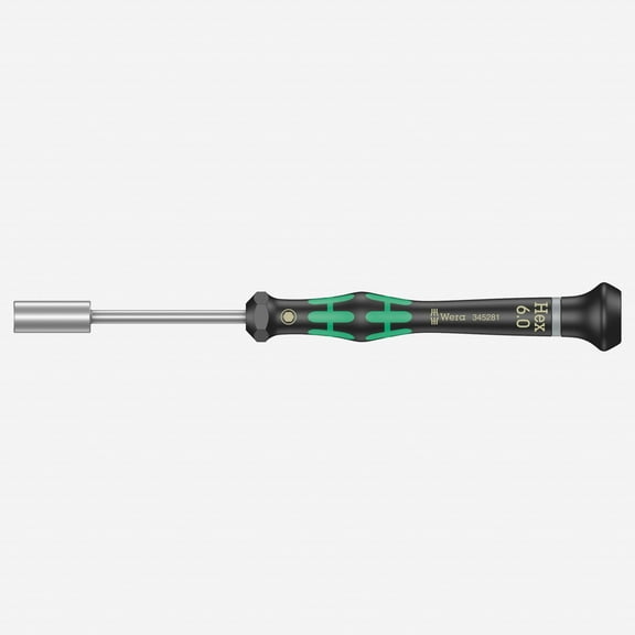 Wera 345281 6 x 60mm Kraftform Micro Precision Nut Driver
