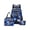 Blue-2, variant on School Backpack Boys School Bag Set with Crossbody Bag and Pencil Case, 3-in-1 Kids Bookbag for Elementory, Blue