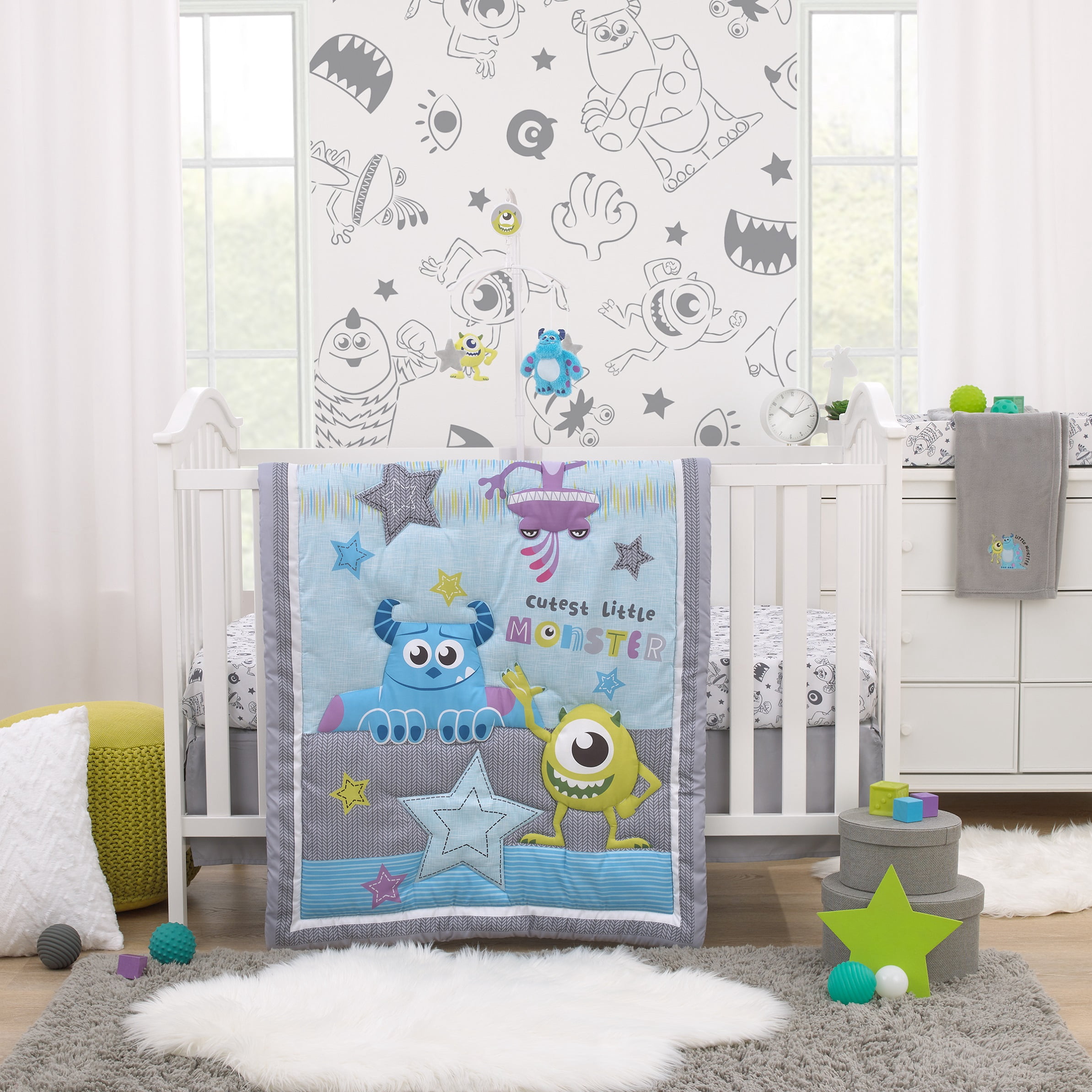 Disney Monsters, Inc. Cutest Little Monster Musical Mobile