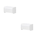 thumbnail image 4 of Cateissary soporte para cepillos de baño organizador impermeable 2Conjunto Pequeña, 4 of 6