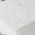 thumbnail image 5 of Gavino 42" Wood Vanity in White with Composite Stone Top with Mirror, 5 of 11