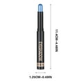 thumbnail image 3 of Wrinkle-Proof Matte Eyeshadow Stick with Built-in Mixing Brush, 8 Strong Colors, Long-Lasting Creamy Formula for Day and Night Use, Waterproof & Crease-Proof, Perfect for All Skin Types, 3 of 5