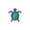 a, variant on Floral Brooch Pin Gold Plated Flower And /Sea Turtle Decorative Garment Dress Jewelry For Women Cocktail Party Accessory Brooches Pin